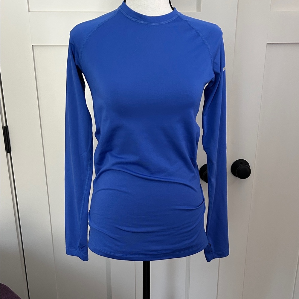 Women’s Long Sleeve Performance Tee - Blue